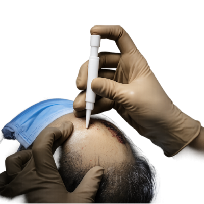 unshaven hair transplant